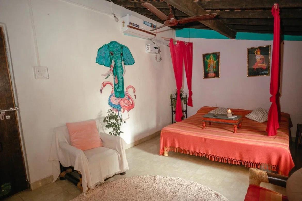 Cozy Dream Apartment Anjuna Bagian luar foto